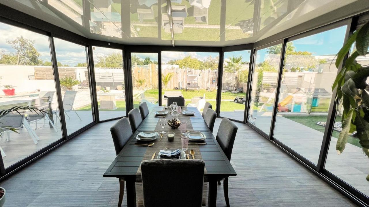 Villa Dali La Garde 260M2 Jacuzzi, Sauna, Piscine, Jardin 500M2, 5 Minutes De La Plage Extérieur photo